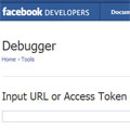 Debugger Facebook Developers