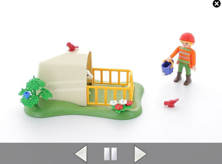 animation multi vues playmobil