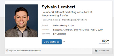 profil linkedin