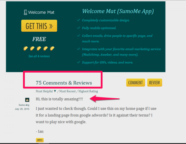 sumome comments
