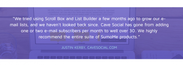 sumome testimonial