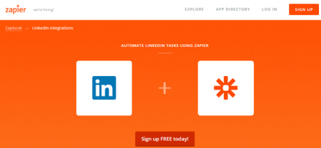 zapier linkedin