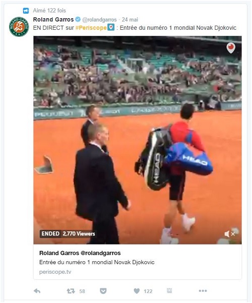 Les coulisses de Roland Garros 2016