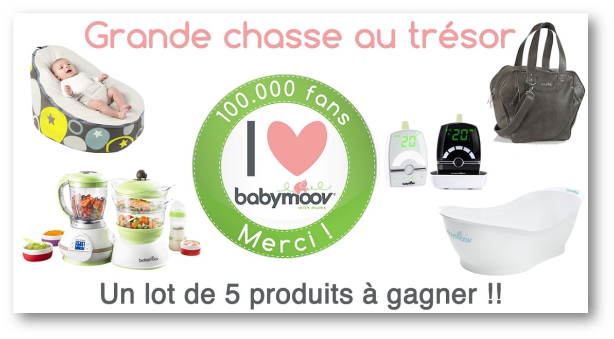 Jeux concours Chasse aux tresors Babymoov