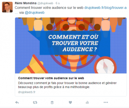 Twitter card