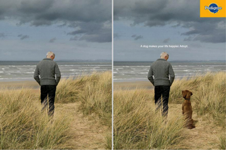 ©A dog makes your life happier, Adopt, AlmapBBDO-Brésil, 2013