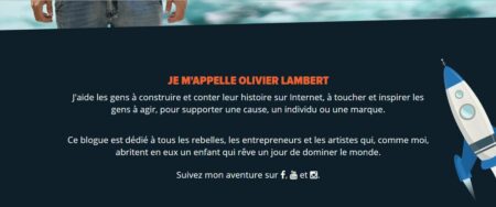 page à propos