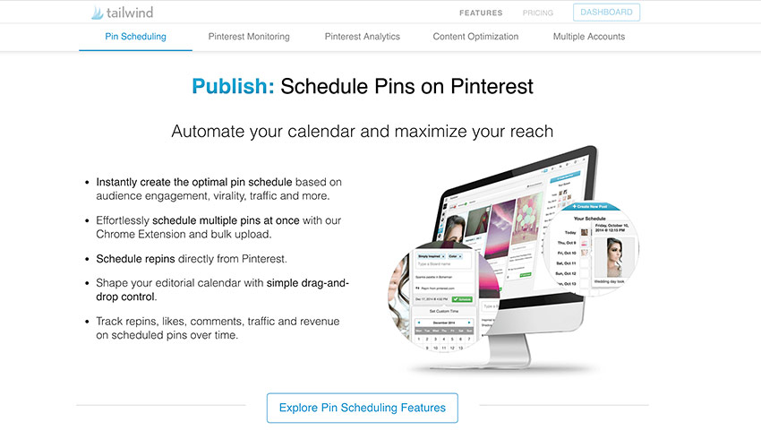 Pinterest et analytics