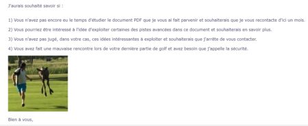 relance cold email La Strat