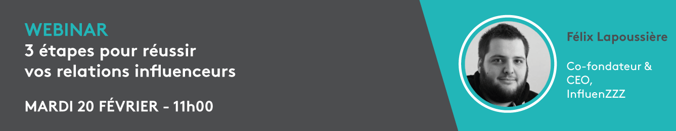 webinar relations influenceurs