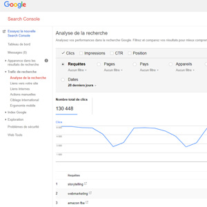 google search console