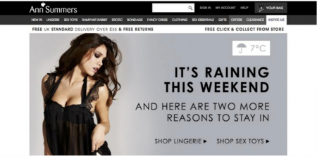 Page d'accueil Ann-Summers