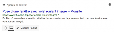 exemple meta-donnees menuisier
