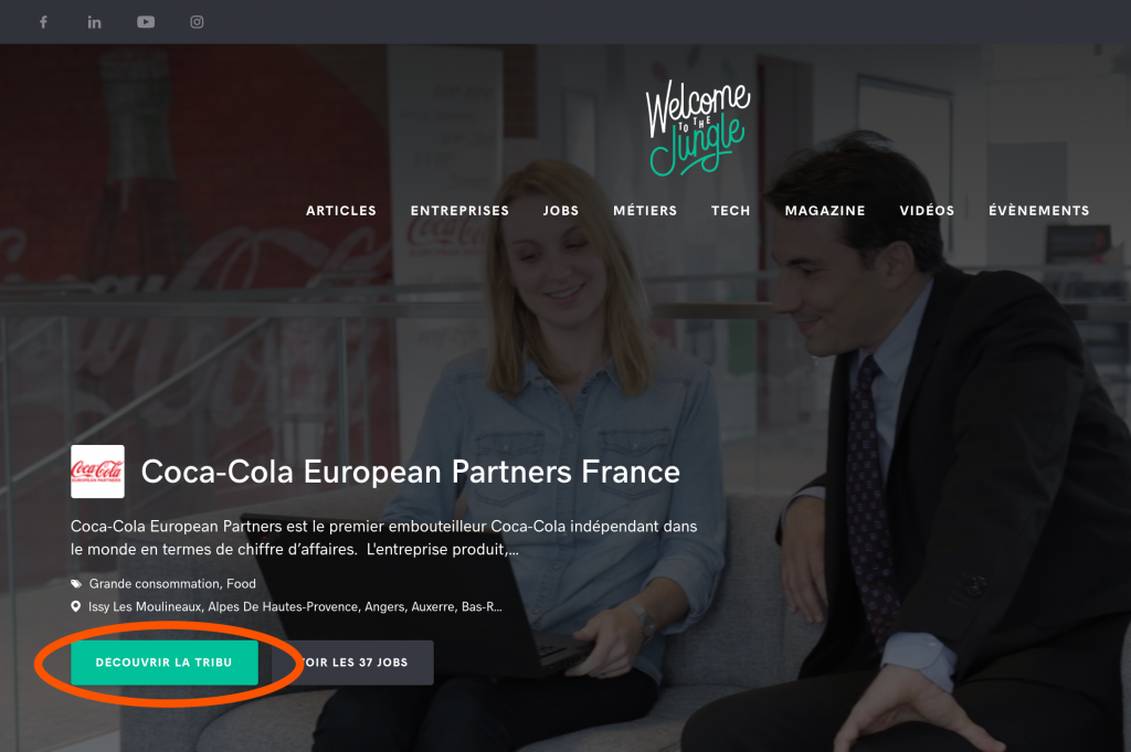 appel à l'action wtj