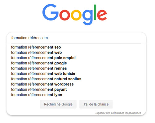 google suggest