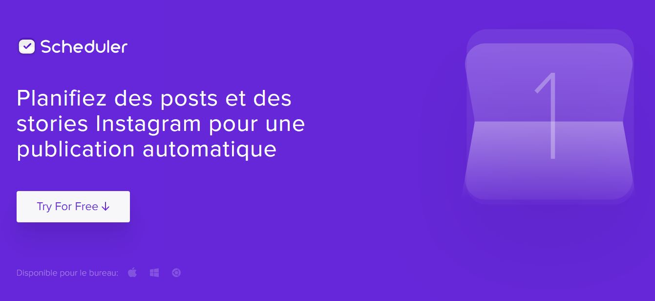 Un outil gratuit pour programmer vos publications et stories Instagram