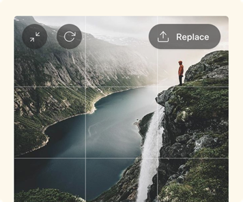 Recadrer photo Instagram