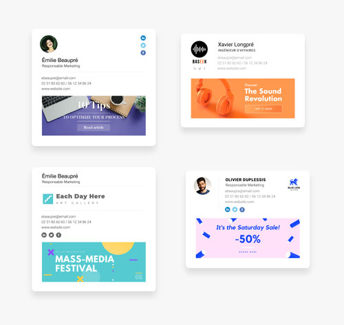 campagne inbound marketing signature mail