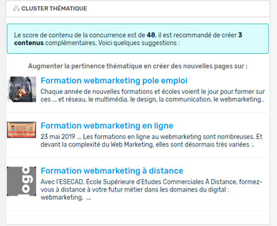 seo cluster sémantique