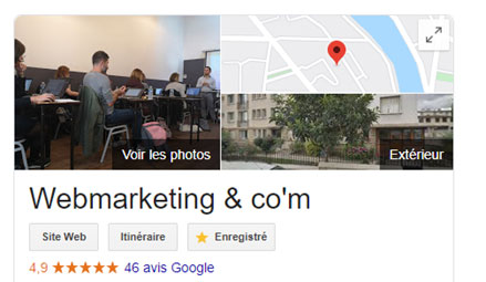 Avis Google et e-réputation