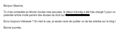 autre réponse à mon article invité