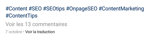 hashtag instagram