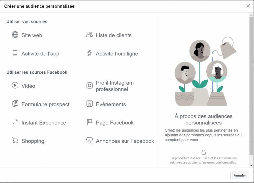 Facebook Ads - Audience similaire