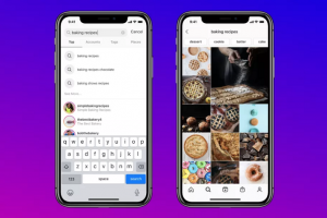 La recherche par mot-clé désormais disponible sur Instagram