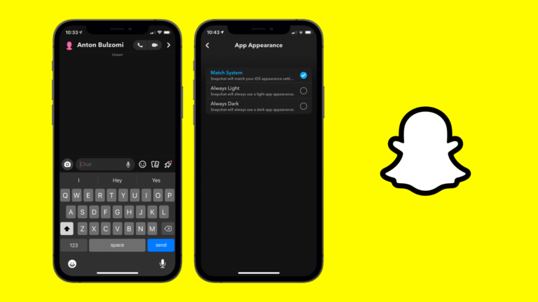 Enfin ! Snapchat teste le mode sombre !