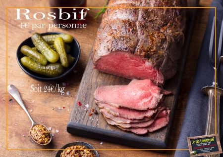 rosbif à la personne 
