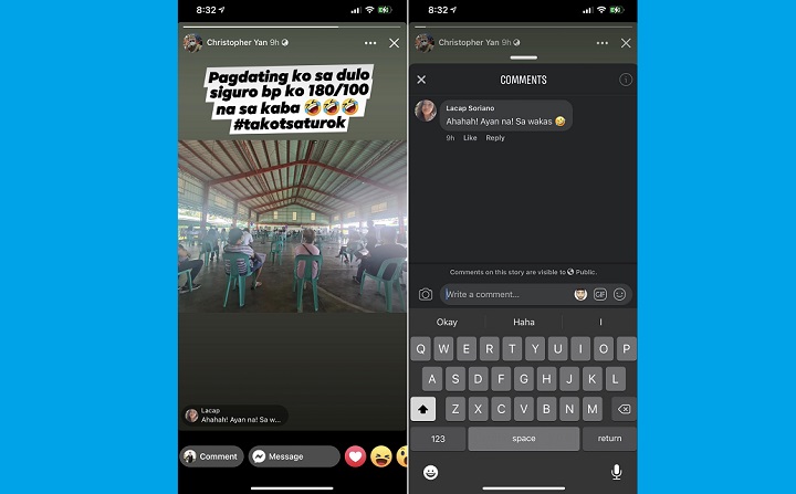 Facebook pourrait bientôt afficher les commentaires dans les stories