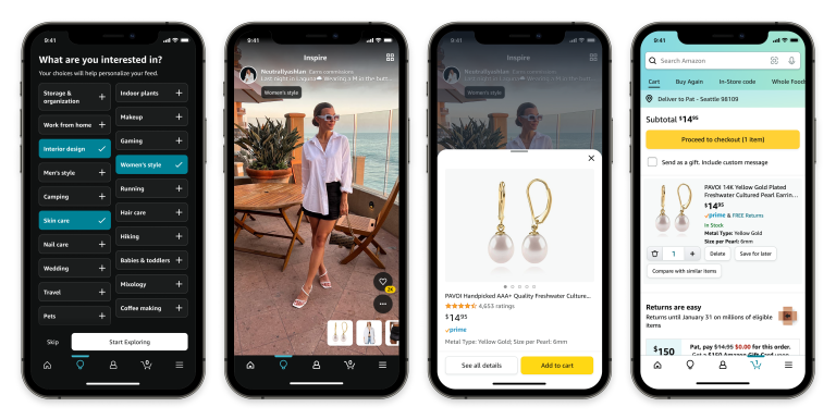 Amazon suit la tendance TikTok avec cette nouvelle option d'achat