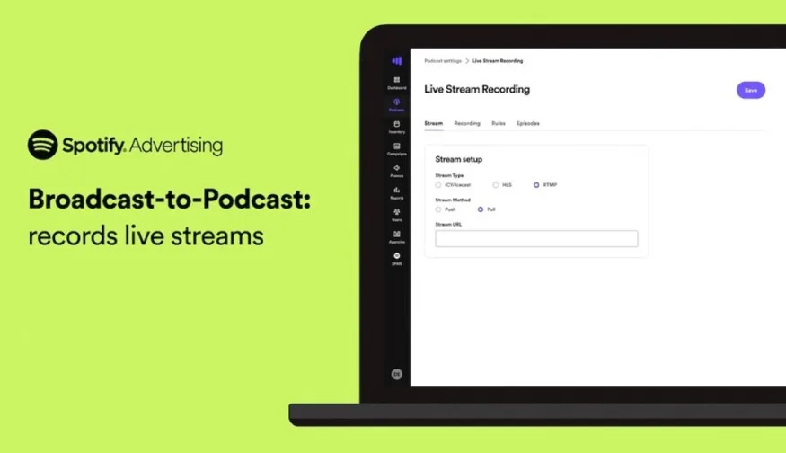 Adepte du podcast ? Spotify lance "broadcast-to-podcast"