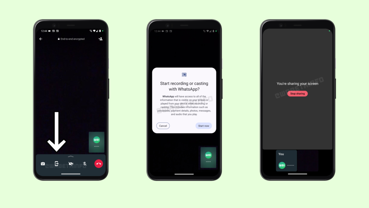 Le partage d’écran sera-t-il bientôt disponible sur WhatsApp ?
