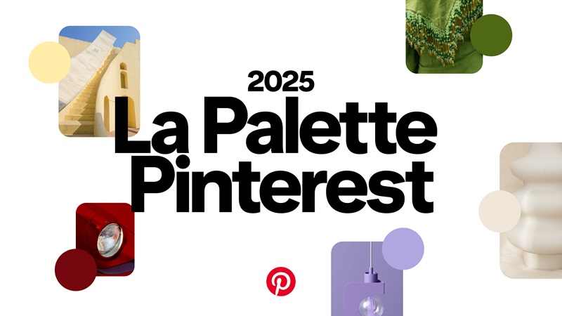 Pinterest Palette 2025 : 5 couleurs tendances 2025 qui ne passeront pas inaperçues !